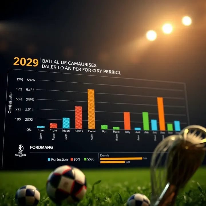 Statistical Analysis of Ballon d'Or Favorites’ Recent Performances Graph showing statistical comparison of key performance metrics among Ballon d'Or favorites