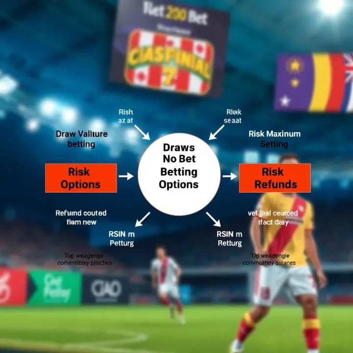 Comparison of Betting Options and Risk Management Strategies Diagram comparing different betting options highlighting risk and refund features