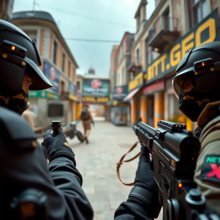 Competitive Play and Tactical Team Strategies in CSGO Competitive Counter-Strike gameplay showcasing tactical team positioning on a popular map