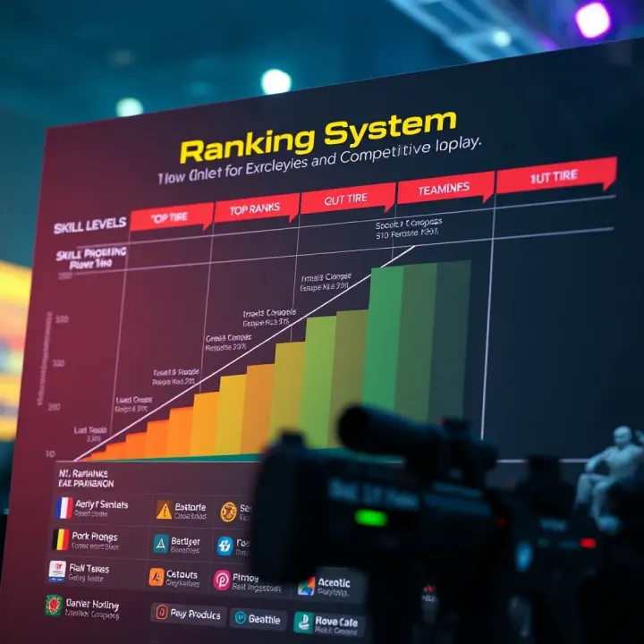 Overview of CSGO Ranking System and Skill Levels Ranking chart illustrating skill progression and top tiers in the CSGO competitive ladder