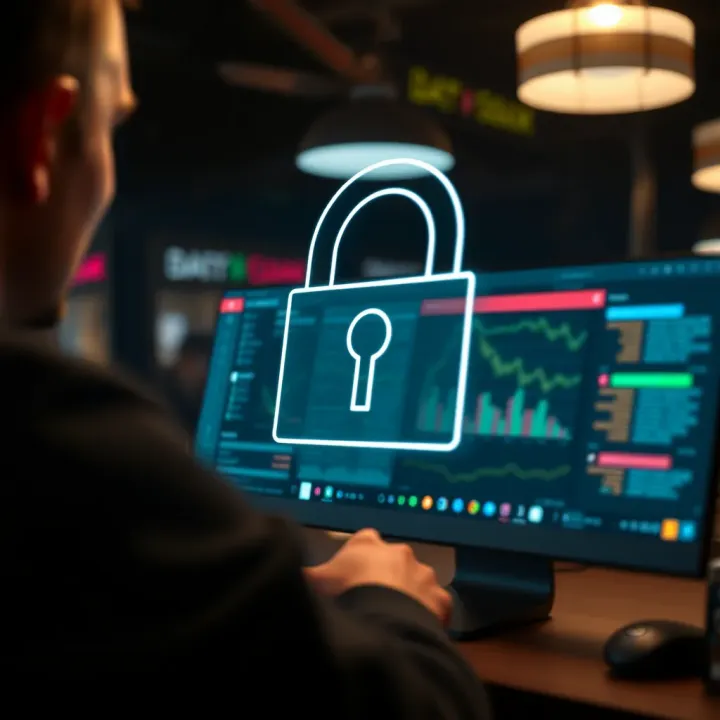 Visual representation of data removal and privacy protection after account closure