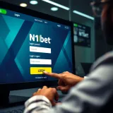 User entering login credentials on a secure betting platform interface