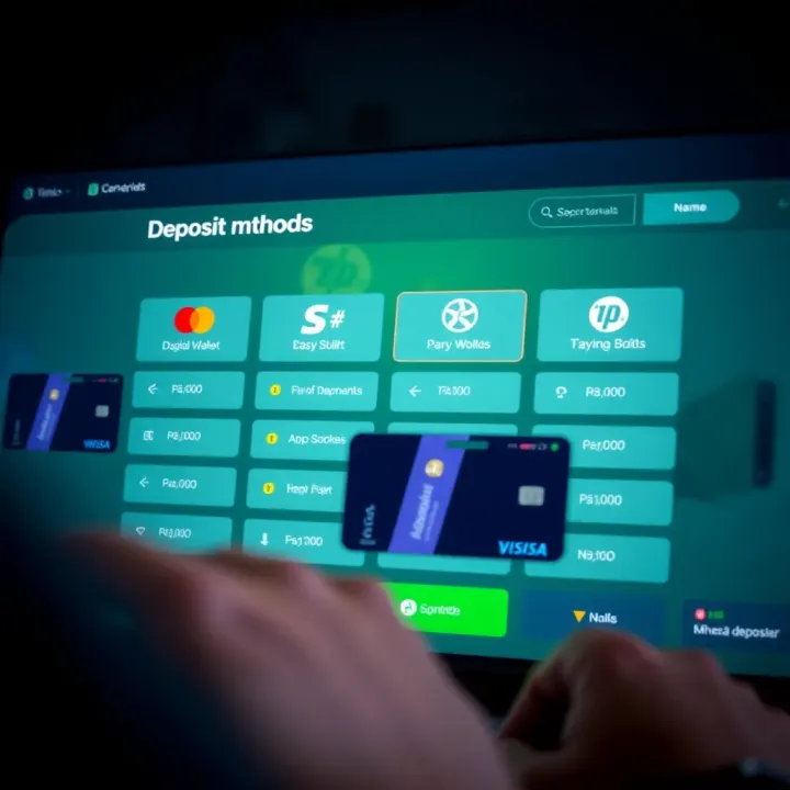 Digital wallet and payment options displayed on N1 platform for secure deposits in Nigerian Naira