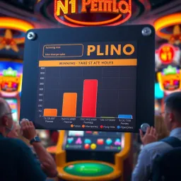 Graphical representation of winning strategies and payout distribution in N1 Plinko