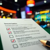 Illustration of a digital contract document with checkmarks representing key user responsibilities and compliance