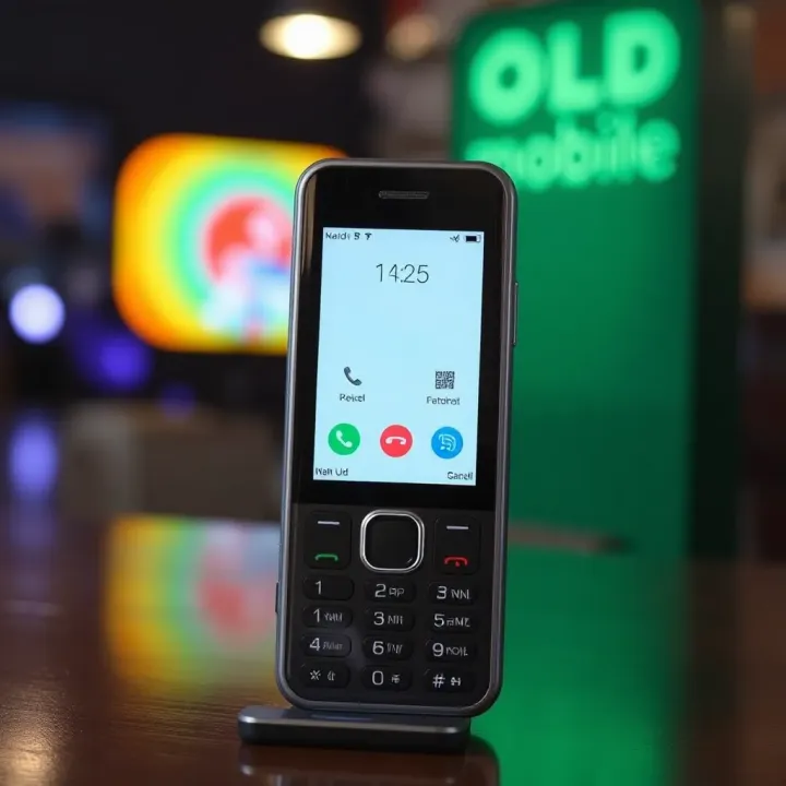 Affordable budget phone displaying basic features like call and text functions
