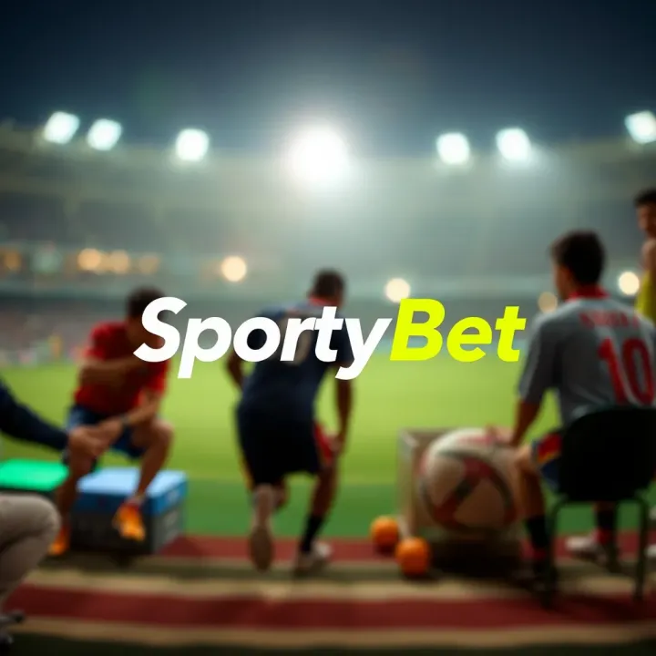 Graphic showcasing SportyBet's branding impact within Nigeria's sports betting market highlighting digital engagement